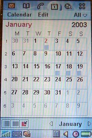Calendar  Month on Calendar  Month View